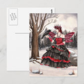 De oproep van Winters Chill Briefkaart (Voorkant / Achterkant)