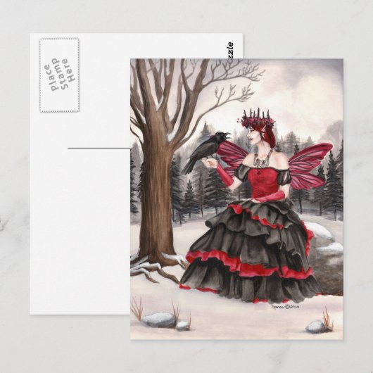 De oproep van Winters Chill Briefkaart (Voorkant / Achterkant)