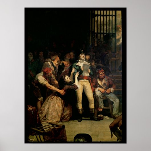 De oproep voor de laatste slachtoffers van de terr poster (Voorkant)