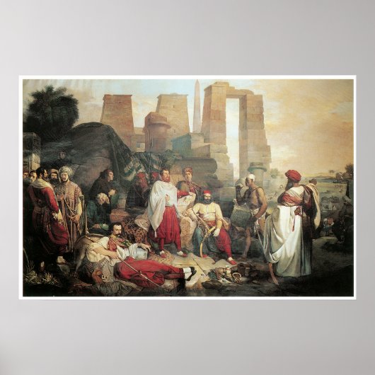 De opruiing van Franco-Tuscan in de ruïnes van The Poster (Voorkant)