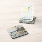 De opsplitsing van het ijs door Claude Monet Bier Onderzetter (Rechterzijde)