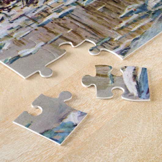 De opsplitsing van het ijs door Claude Monet Legpuzzel (Zijkant)