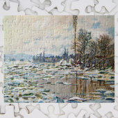 De opsplitsing van het ijs door Claude Monet Legpuzzel