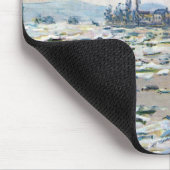 De opsplitsing van het ijs door Claude Monet Muismat (Hoek)