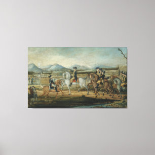 De opstand op de Whiskey van Frederick Kemmelmeyer Canvas Afdruk