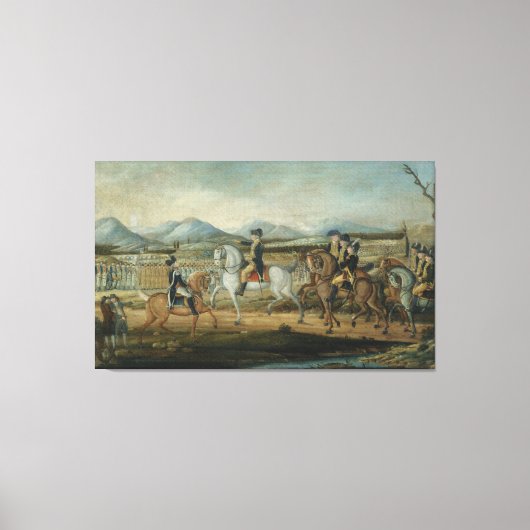 De opstand op de Whiskey van Frederick Kemmelmeyer Canvas Afdruk (Voorkant)