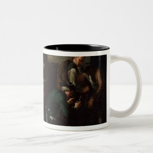 De opstand van Esquilache Tweekleurige Koffiemok (Rechts)