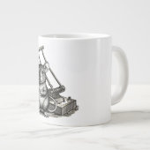 DE OPSTANDIGE KNAAGDIER GROTE KOFFIEKOP (Voorkant rechts)