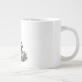 DE OPSTANDIGE KNAAGDIER GROTE KOFFIEKOP (Rechts)