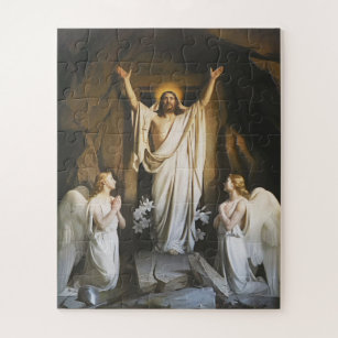 De opstanding door Carl Bloch, Religieuze Kunst Legpuzzel