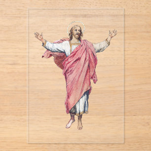 De Opstanding van Christus Heilig Meesterwerk  Acryl Uitnodigingen