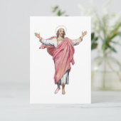 De Opstanding van Christus Heilig Meesterwerk Bedankkaart (Staand voorkant)