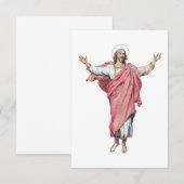 De Opstanding van Christus Heilig Meesterwerk Bedankkaart (Voorkant / Achterkant)