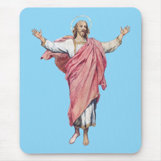 De Opstanding van Christus Heilig Meesterwerk Muismat (Voorkant)