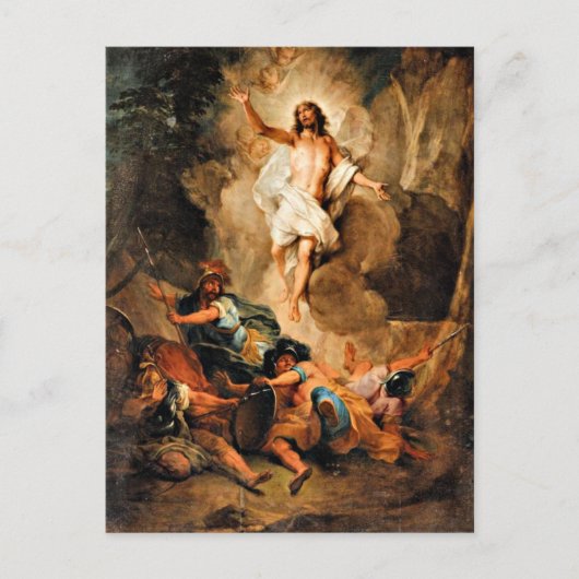 De Opstanding van Christus, kunstschilderij Briefkaart (Voorkant)