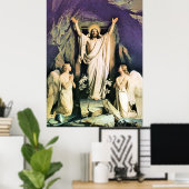 De opstanding van Christus, schilderij van Carl Bl Poster (Thuiskantoor)