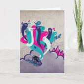 De opstanding van geluk Kaart (Voorkant)