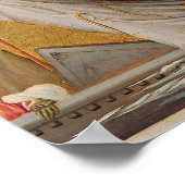 De opstanding van Jezus Christus Christelijke een  Poster (Hoek)