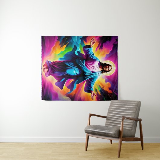 De opstanding van Jezus Christus Wandkleed (In Situ (horizontaal))