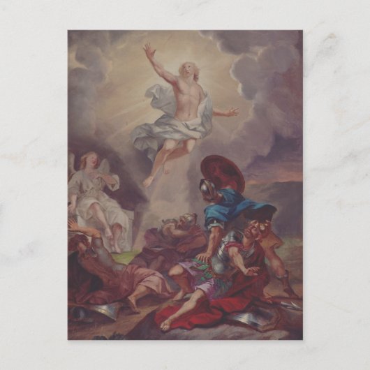 De opstanding van Jezus door Berndt Abraham Godenh Briefkaart (Voorkant)