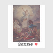 De opstanding van Jezus door Berndt Abraham Godenh Sticker (Vel)