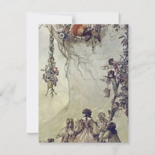 “De Opstijging van de Feeën” door A Duncan Carse Briefkaart
