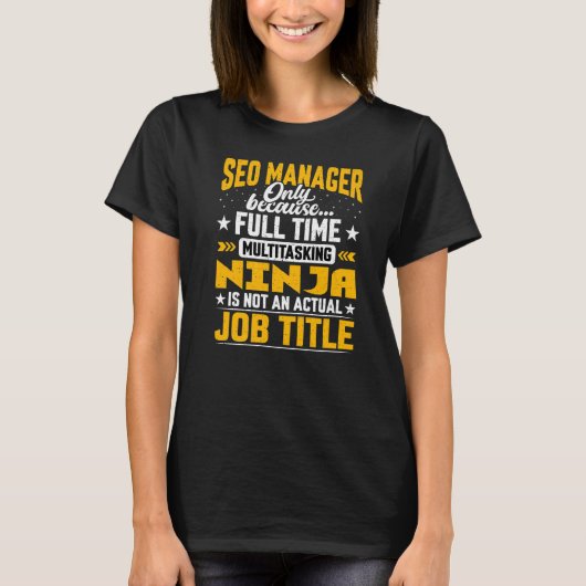 De Optimaliseringsdirecteuren van de Motor van het T-shirt (Voorkant)