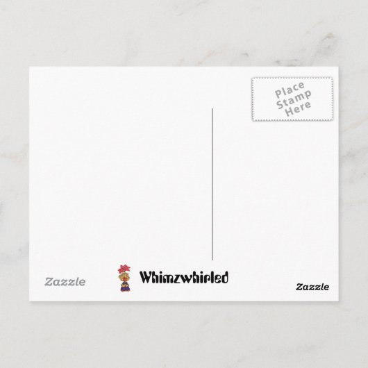 De Optimist Briefkaart (Achterkant)