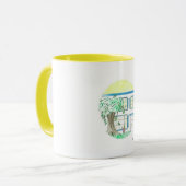 De Optimistische koffie Mok (Voorkant links)