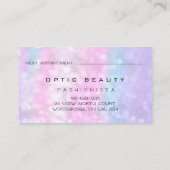 De Optische Glasbril van de Holografen van de Aanw Contactkaartje (Achterkant)