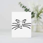 De Optische illusie van de kat of van de Muis Briefkaart (Staand voorkant)