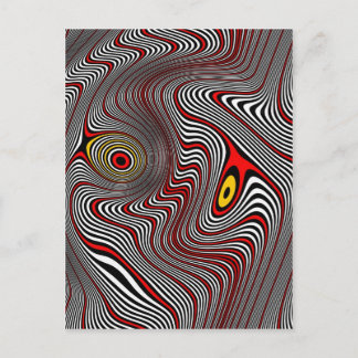 De Optische illusie van het Aura van de migraine Briefkaart