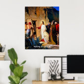 De opvoeding van Lazarus, Carl Bloch, Poster (Thuiskantoor)