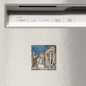 De opvoeding van Lazarus door Giotto di Bondone Magneet (Insitu (Vaatwasser))