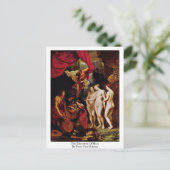 De opvoeding van Mary door Peter Paul Rubens Briefkaart (Staand voorkant)