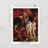 De opvoeding van Mary door Peter Paul Rubens Briefkaart (Voorkant / Achterkant)