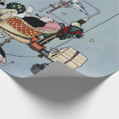 “De opvouwbare tuin” van W Heath Robinson Cadeaupapier (Hoek)