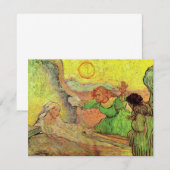 De opwekking van Lazarus door Vincent van Gogh (Voorkant / Achterkant)