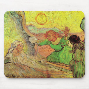 De opwekking van Lazarus door Vincent van Gogh Muismat