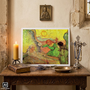 De Opwekking van Lazarus door Vincent van Gogh Poster
