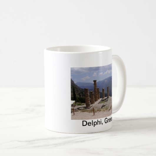De "Oracle of Delphi" Koffiemok (Voorkant rechts)