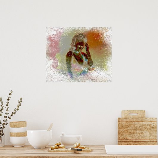 De Oracle van Delphi Poster (Keuken)