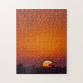De Oranje bomen die de zon in San Diego bedreigen Legpuzzel