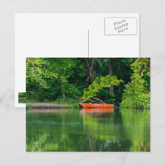 De Oranje boot Briefkaart (Voorkant / Achterkant)