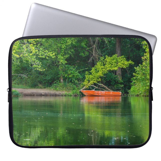 De Oranje boot Laptop Sleeve (Voorkant)