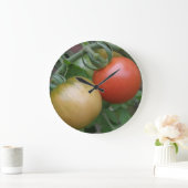 De oranje en Rode Klok van de Muur van Tomaten (Huis)