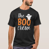 De Oranje Halloween-familie van de Boo Crew T-shirt (Voorkant)