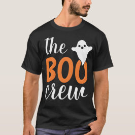 De Oranje Halloween-familie van de Boo Crew T-shirt