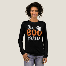 De Oranje Halloween-familie van de Boo Crew Tri-Blend Shirt