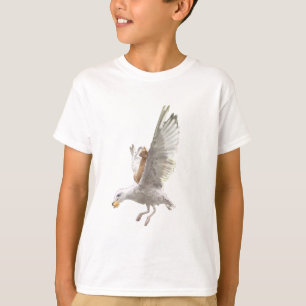 De Oranje kat en de schedel T-shirt